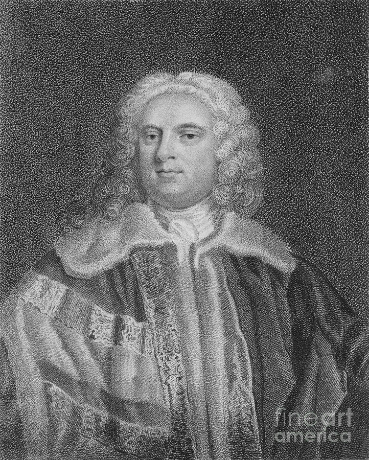 James Earl Of Abercorn Drawing by Print Collector
