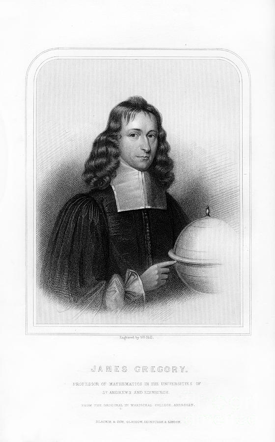 James Gregory, Scottish Mathematician Drawing by Print Collector