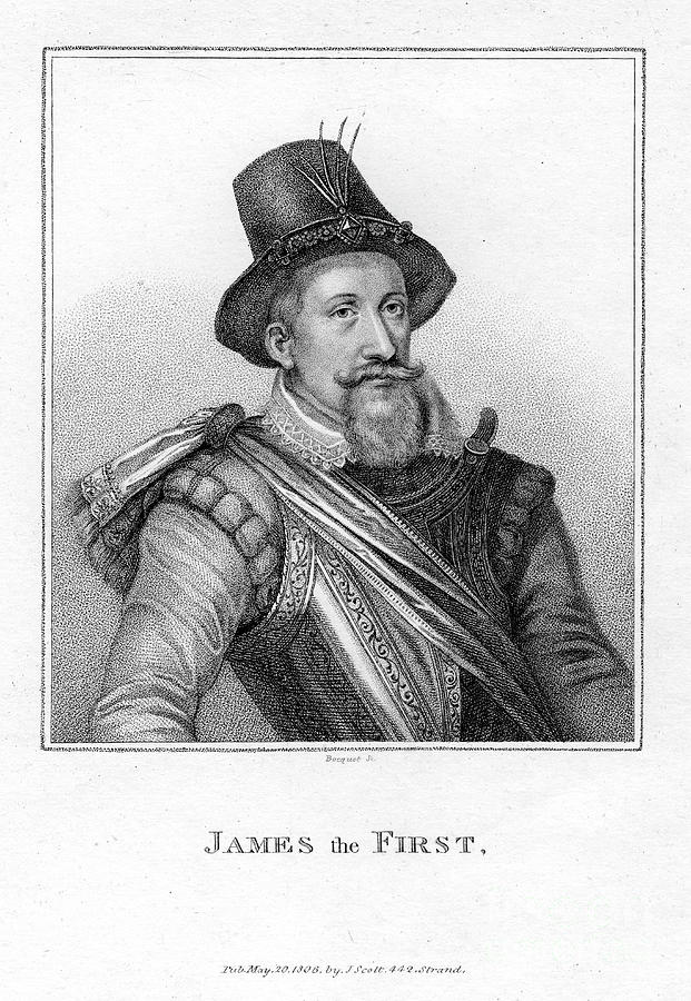 James I Of England And Vi Of Scotland Drawing by Print Collector