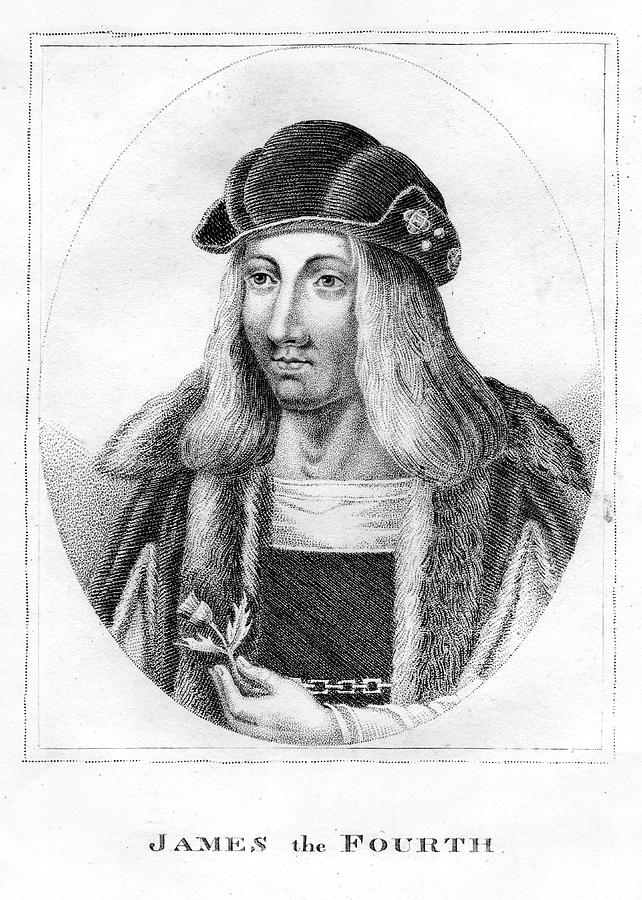 James Iv Of Scotland Drawing by Print Collector