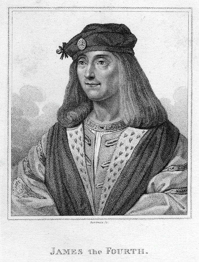 James Iv Of Scotland.artist Gerimia Drawing by Print Collector