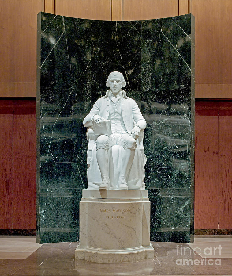 James Madison Statue Photograph by Carol Highsmith