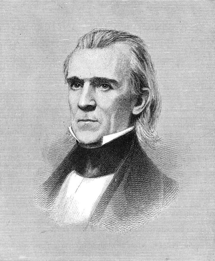 James Polk (1795-1849) Painting by H. Wright Smith - Fine Art America