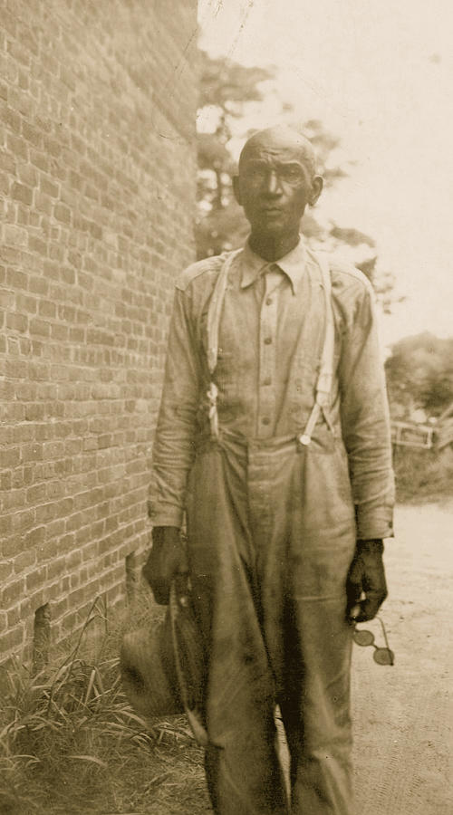 James Singleton Black, ex-slave, 83 years old Painting by Unknown