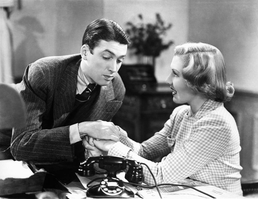 James Stewart And Jean Arthur In Mr. Smith Goes To Washington ...