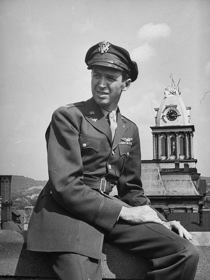 James Stewart Photograph by Peter Stackpole James Stewart Photograph by Peter Stackpole