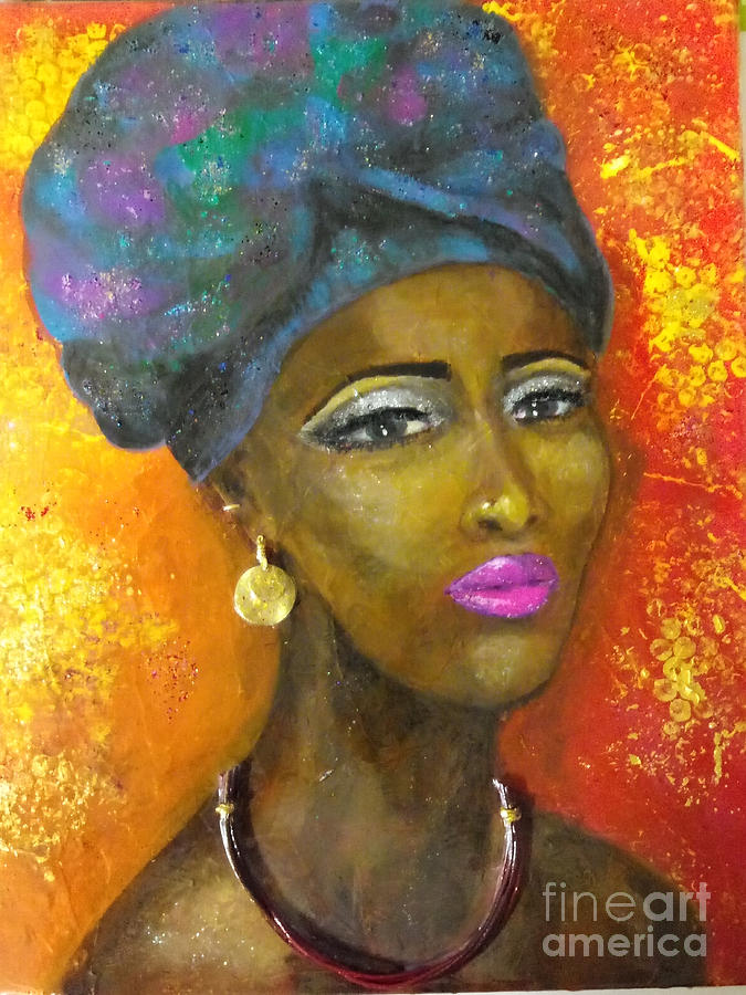 Jamila Mixed Media by Deborah Marsh - Fine Art America