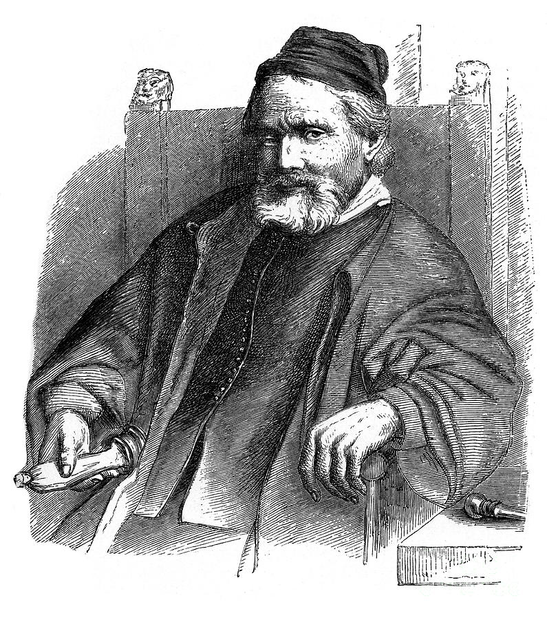 Jan Lutma, Goldsmith And Silversmith Drawing by Print Collector