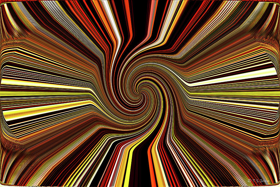 Janca Abstract 0068e4ah Digital Art by Tom Janca