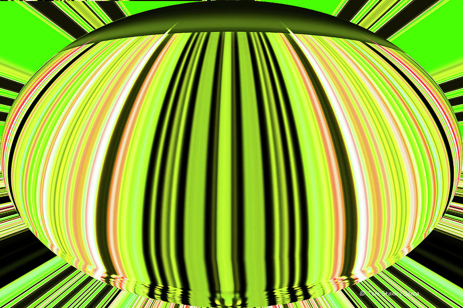 Janca Abstract Lampshade Design Digital Art by Tom Janca