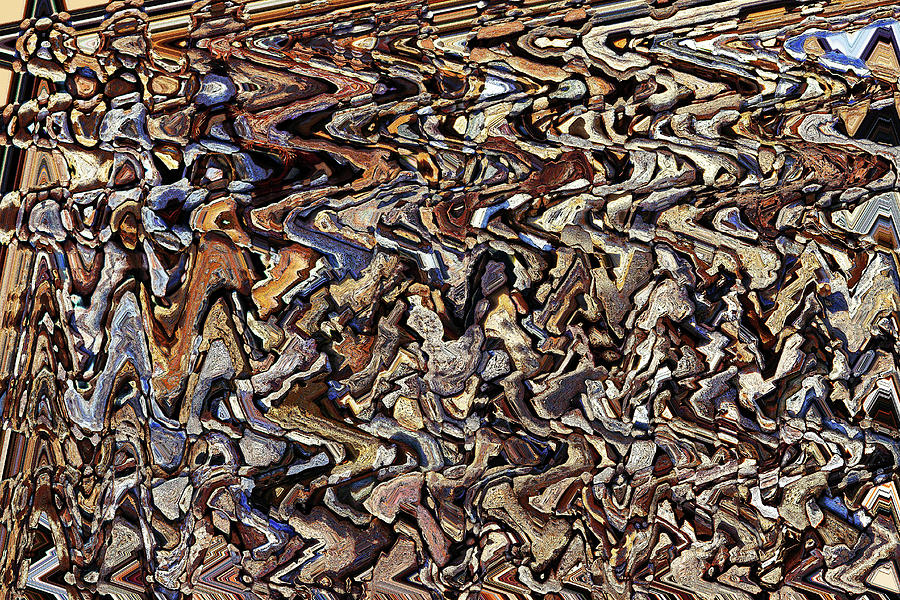 Janca Rock Pile Abstract Digital Art by Tom Janca