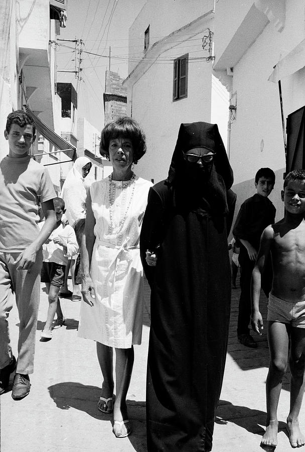 Jane Bowles In Tangiers Photograph by Terence Spencer