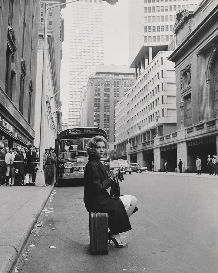Jane Fonda Photograph - Jane Fonda In New York City by Don Ornitz