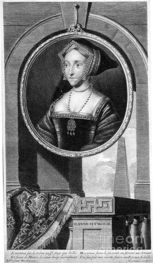 Jane Seymour, Queen Consort Of England Drawing by Print Collector