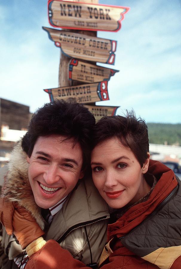 JANINE TURNER and ROB MORROW in NORTHERN EXPOSURE -1990-. Photograph by Album