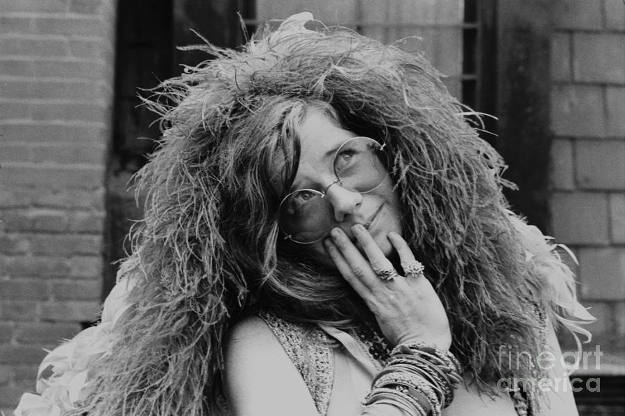 New York City Photograph - Janis Joplin At The Hotel Chelsea In Nyc by The Estate Of David Gahr