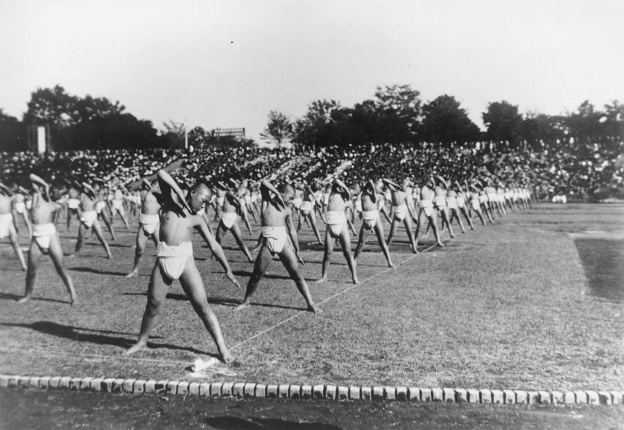 Japanese Exercise Photograph by Keystone