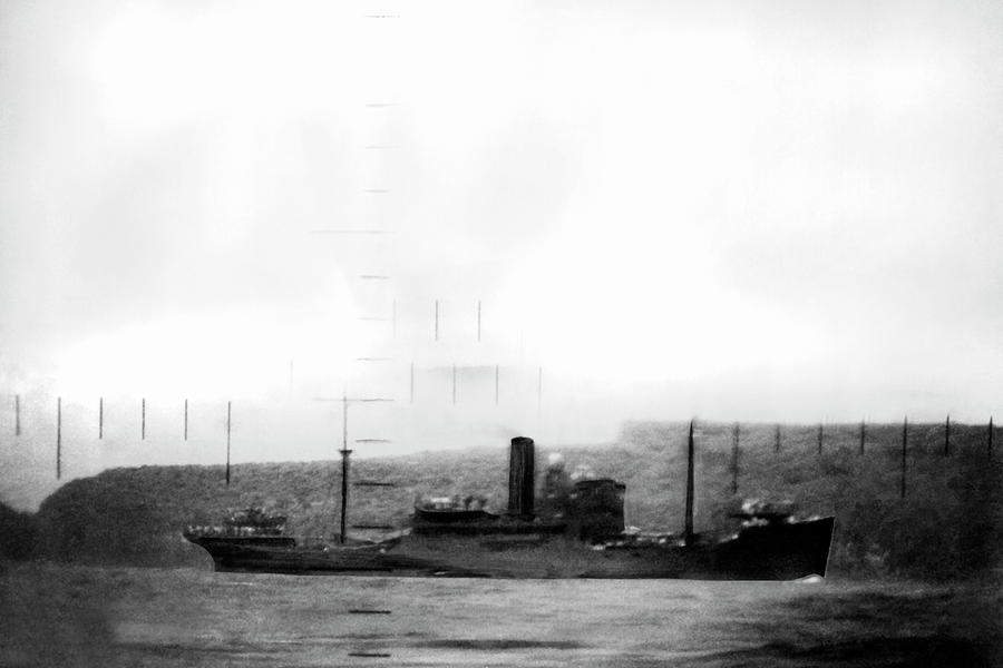 Japanese Freighter Targeted Photograph by Underwood Archives