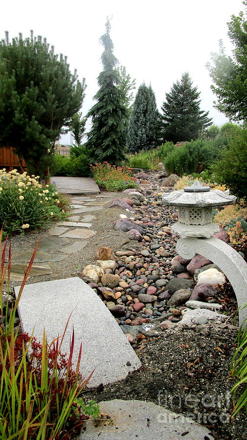 Japanese Garden at Pocatello Airport by Marie Neder Japanese Garden at Pocatello Airport by Marie Neder