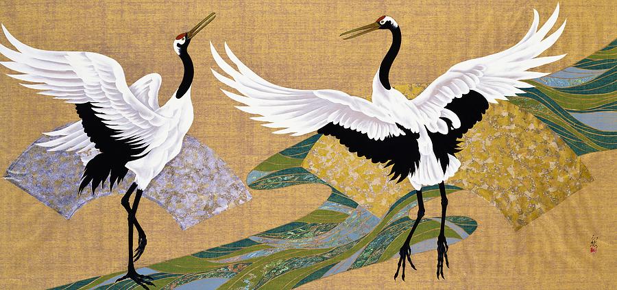 Animal Painting - Japanese Modern Interior Art #112 by ArtMarketJapan