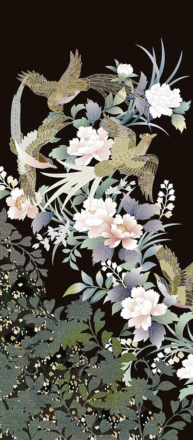 Japanese Modern Interior Art #147 Painting by ArtMarketJapan