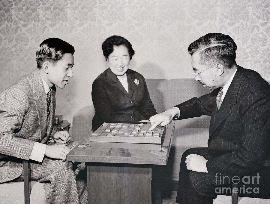 Japanese Royal Family Playing Game Photograph by Bettmann