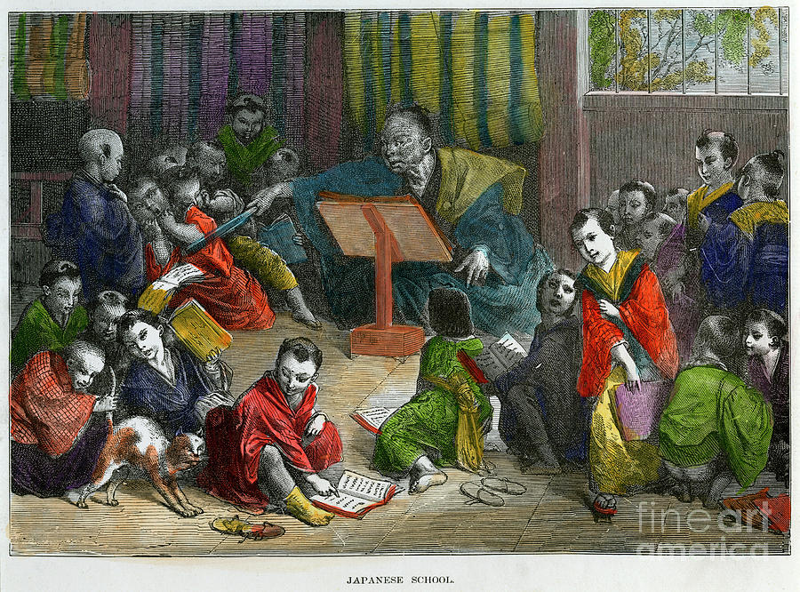 Japanese School, C1880 Drawing by Print Collector