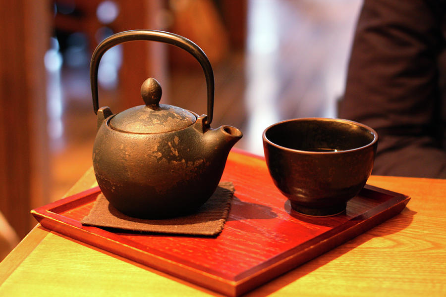 Japanese Tea Pot Photograph by Hidehiro Kigawa