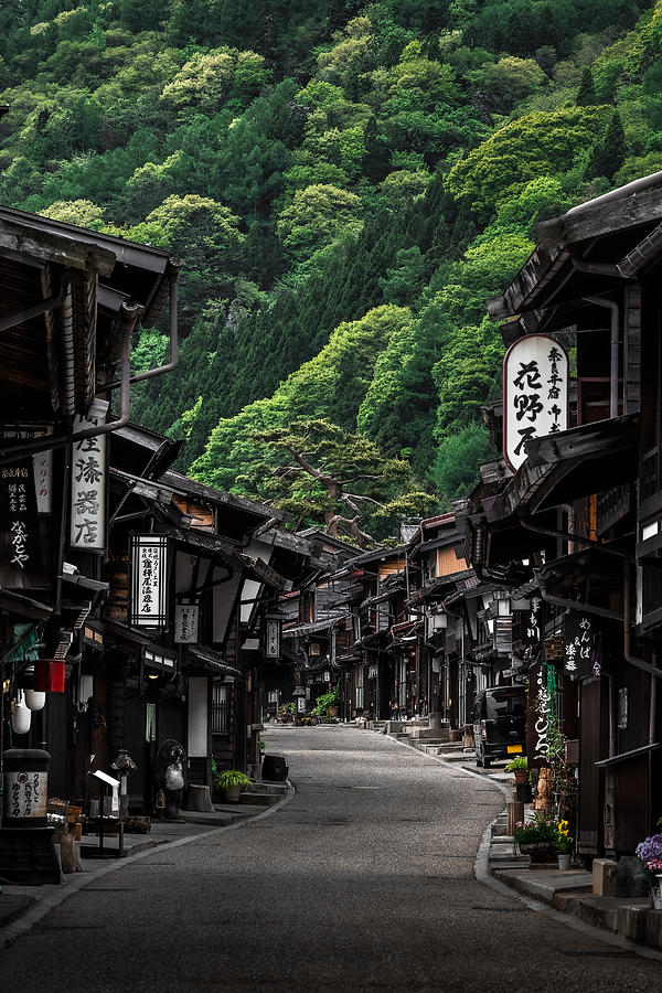 Landscape Photograph - Japanese Traditional Town by ?????/hiroki Matsubara