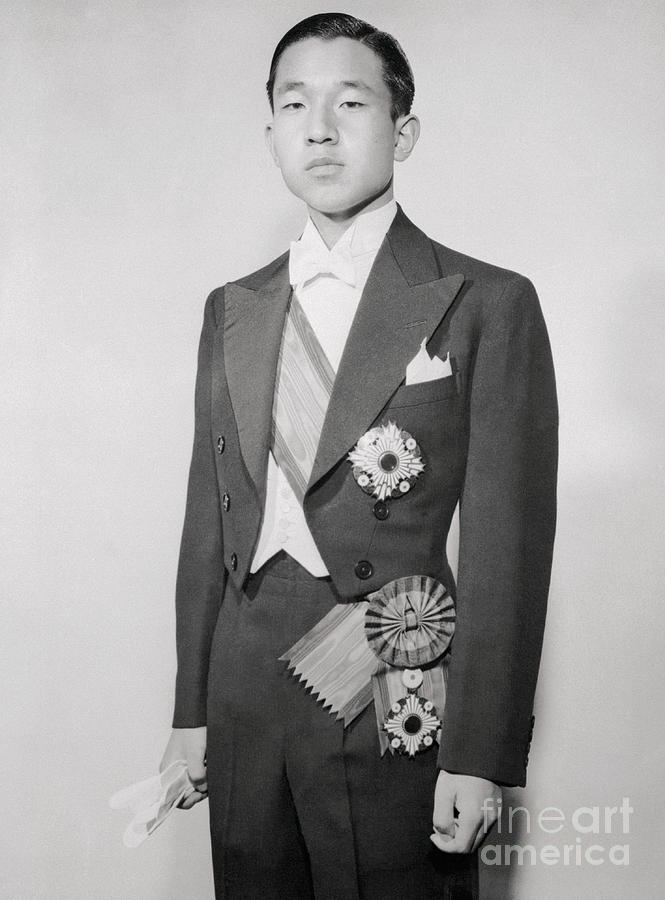 Japans Crown Prince Akihito Photograph by Bettmann