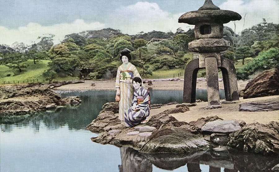 Japenese Garden Photograph by Spencer Arnold Collection