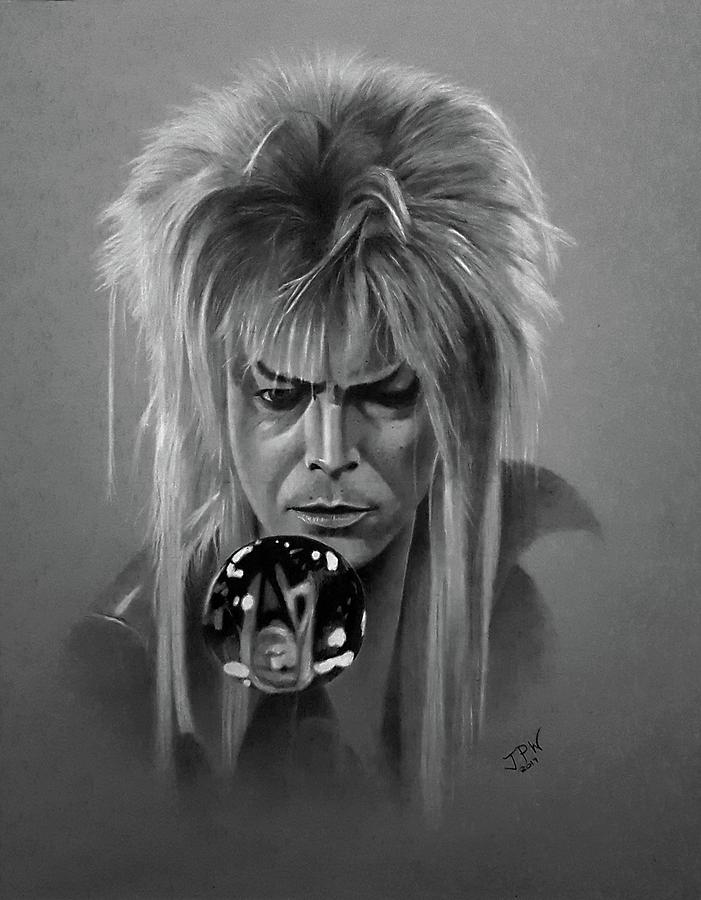 David Bowie Drawing - Jareth by JPW Artist