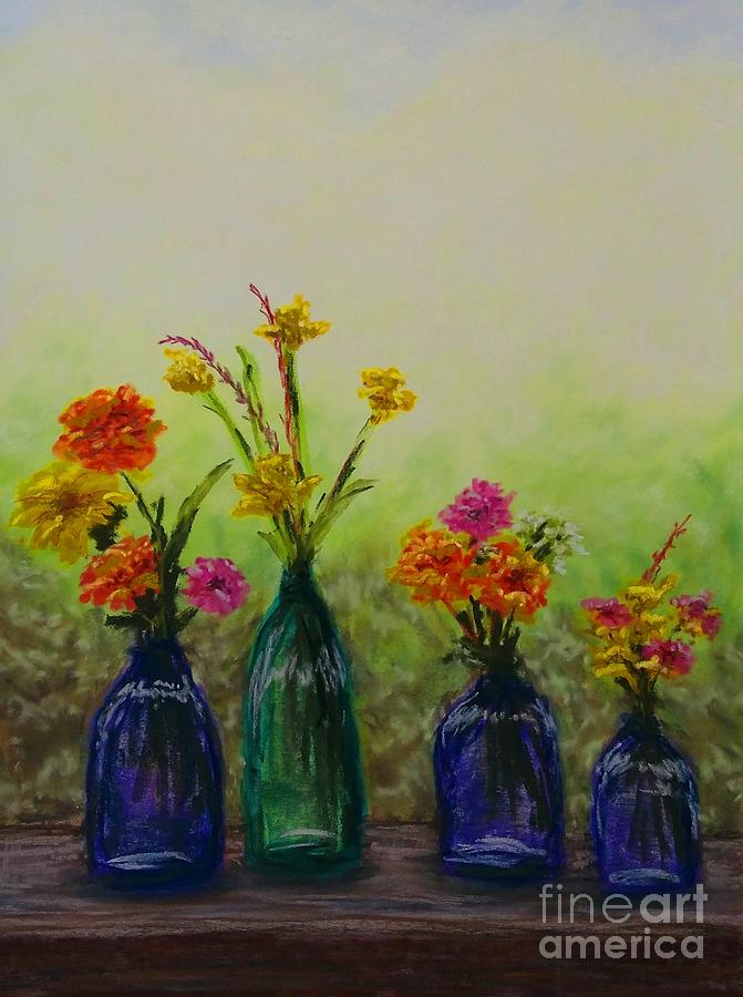 Jars on a Rail by Lisa Bliss Rush Jars on a Rail by Lisa Bliss Rush