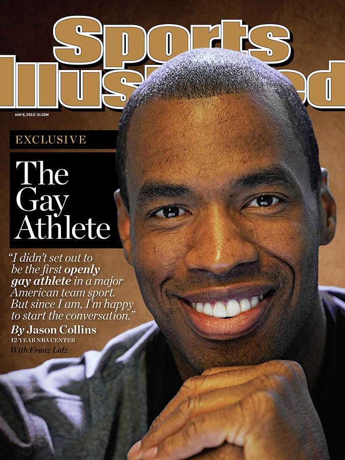 Jason Collins The Gay Athlete Sports Illustrated Cover Photograph by Sports Illustrated