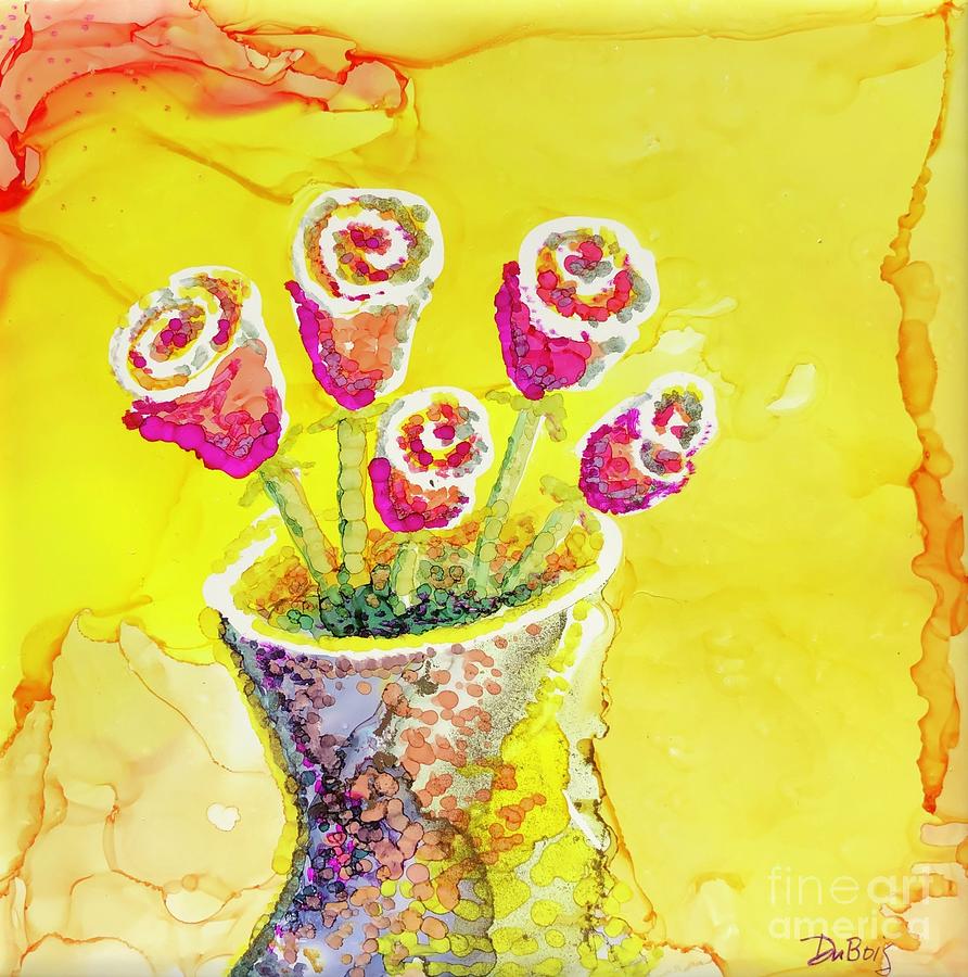 Jaunty Rosebuds by Lisa DuBois Jaunty Rosebuds by Lisa DuBois