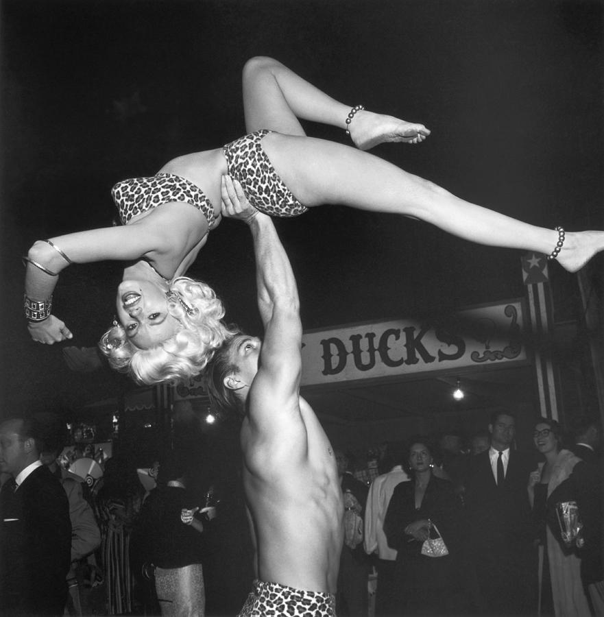 Jayne Mansfield And Mickey Hargitay At Photograph by Michael Ochs Archives