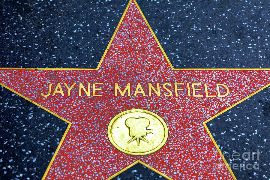 Jayne Mansfield Hollywood Star Photograph by John Rizzuto