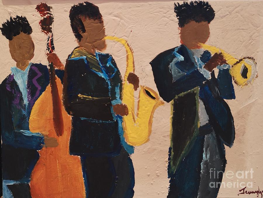 Jazz Parade Painting by Jennylynd James