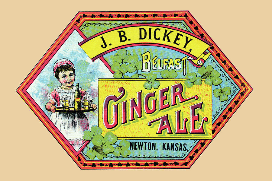 J.B. Dickey Ginger Ale Painting By | Fine Art America