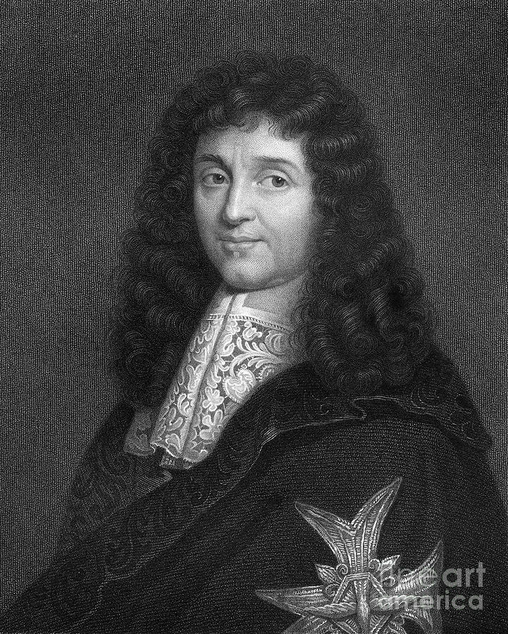 Jean-baptiste Colbert, 17th Century Drawing by Print Collector