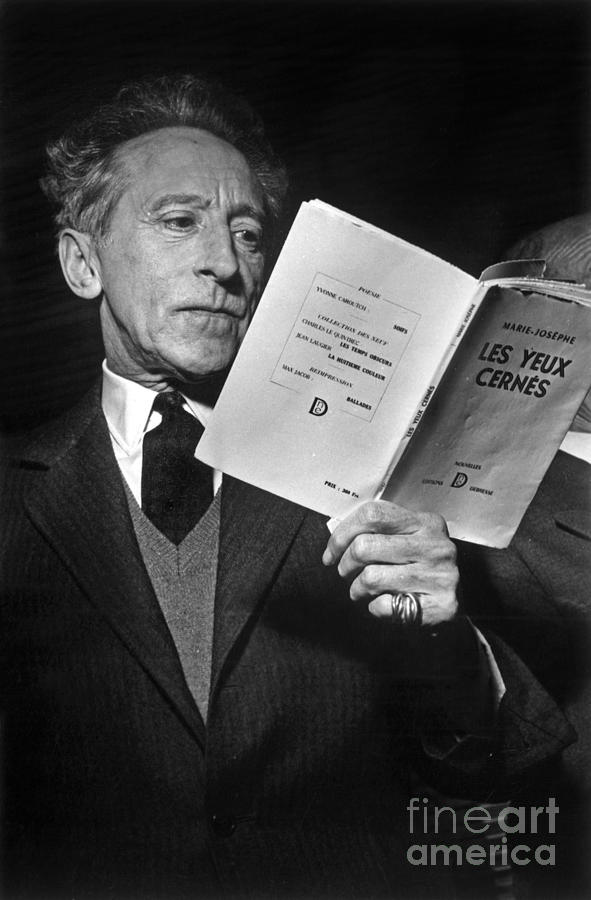 Jean Cocteau Photograph by French School