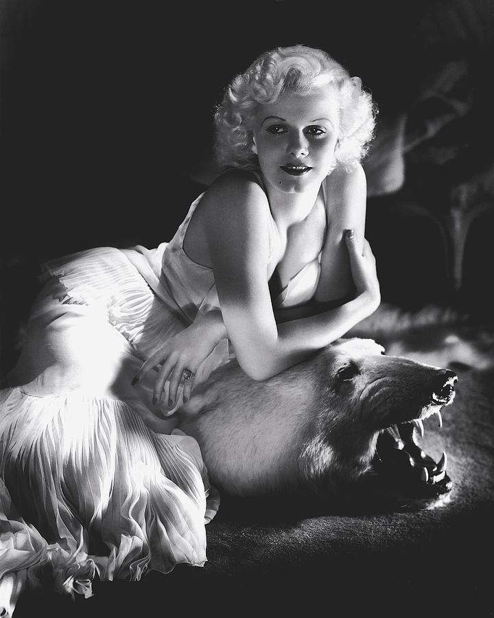 Movie Photograph - Jean Harlow 1930s by Mountain Dreams