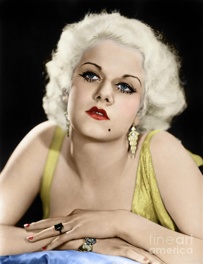 Jean Harlow Photograph by Granger