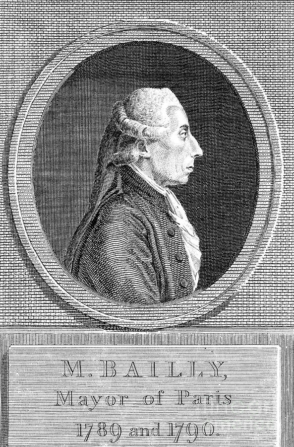 Jean Sylvain Bailly 1736-1793, French Drawing by Print Collector