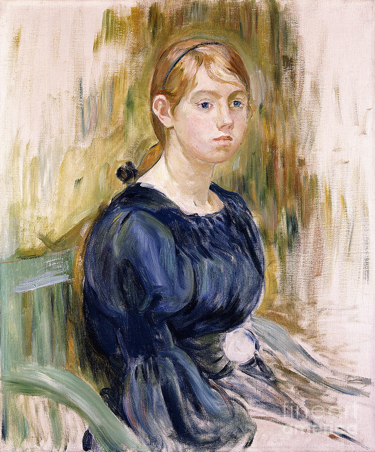 Jeannie Gobillard, 1895 Painting by Berthe Morisot
