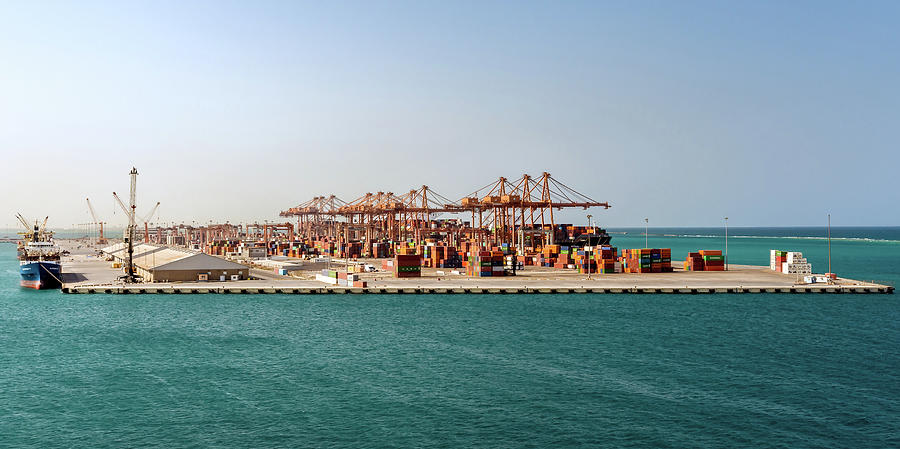 Jeddah Seaport Photograph by William Dickman
