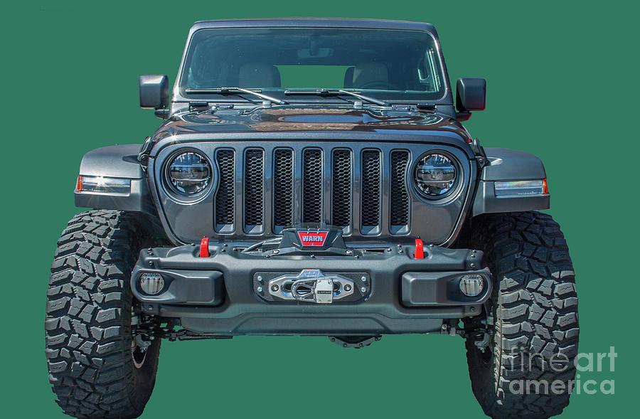Jeep Wrangler JLU Photograph by Tony Baca - Pixels