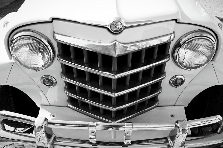 Jeepster Front Grill Photograph