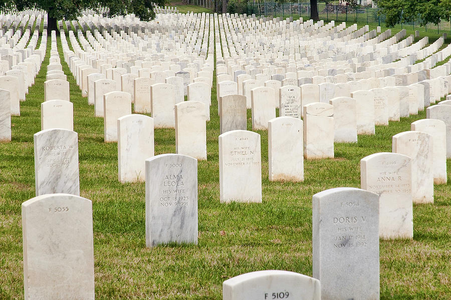 Jefferson Barracks National Cemetery Photograph by Steve Stuller
