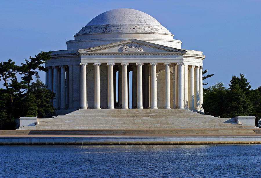 Jefferson Memorial Front Photograph by Anthony Jones
